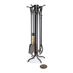 Metro Bridge Tools in Black - Fireplace Accessories