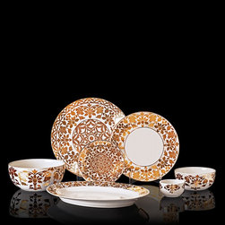 Taj Dinner Set For 6 - Dinnerware Sets