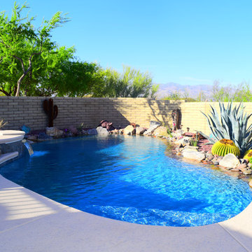 Custom Pools, Stream, Water Feature