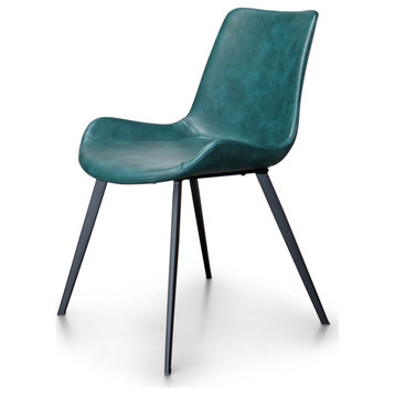 Dover Dining Chair, Set of 2, Teal Blue