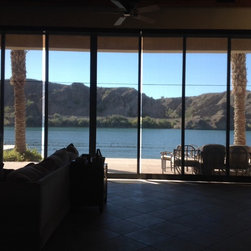 Tim & Lisa's river view - Window Treatments
