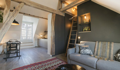 Visite Privée : Esprit chalet dans un studio parisien de 30 m²