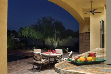 Traditional exterior home idea in Denver