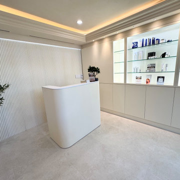 CURIVA Med Spa – Commercial Interior Design & Build, Los Angeles, CA