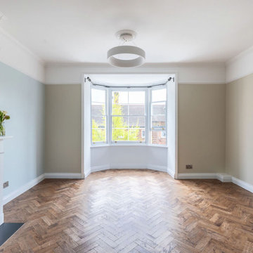 Renovation of a 2 bedroom flat in a Grade II listed building
