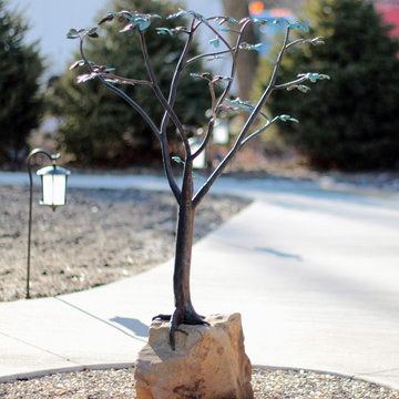 Home Decor - copper sculptures