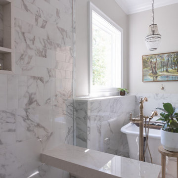 Apex NC Remodel — Kitchen & Primary Bath with Timeless Transitional Style