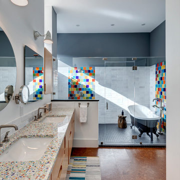 Eclectic Bathroom