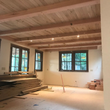 Timber ceiling