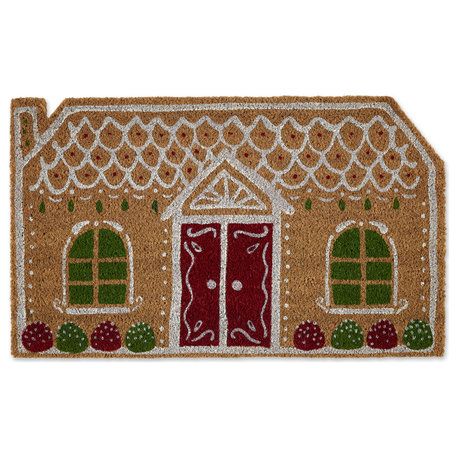 DII Gingerbread House Doormat