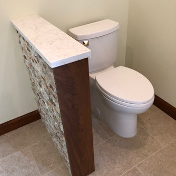Transformed Mid-Century Modern Bathroom