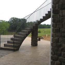 r043 Custom Iron Railings - Home Fencing And Gates