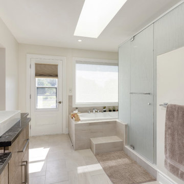 Emmett Road Custom Home Ensuite Bathroom