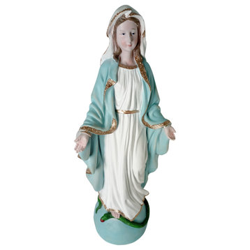 24" Virgin Mary Religious Outdoor Garden Statue