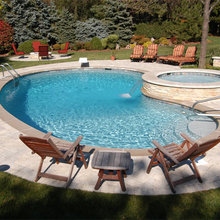 Pool, Deck, Hot Tub