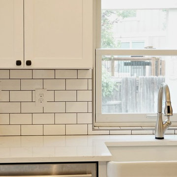Ken-Caryl Ranch - Small White Kitchen
