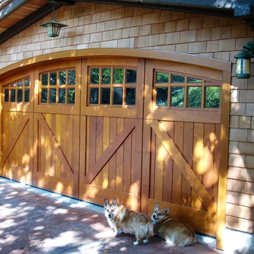 Hahn's Woodworking Carriage House Swing Doors
