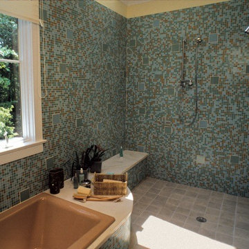 Elegant Curbless Shower
