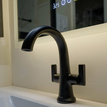 Modern Bathroom Vanity & Shower Upgrade