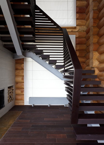 Современный Лестница by Архитектурное бюро LOFTING