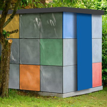 TbHV Gartenhaus bunt/farbig
