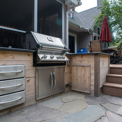 Modern Rustic Back Yard Remodel - Outdoor Products