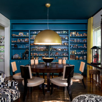 Eclectic Color Rich Home in Millburn NJ