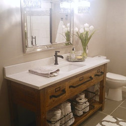 Wood Bathroom Vanity - Bathroom Vanities And Sink Consoles