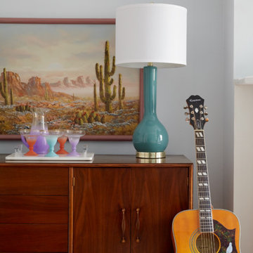 PALM SPRINGS INSPIRED LIVING ROOM