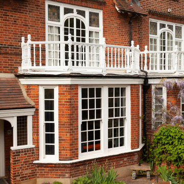 Re created Queen Anne Balustrade in Bedford Park