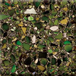 Bistro Green with Patina - Vetrazzo - Kitchen Countertops