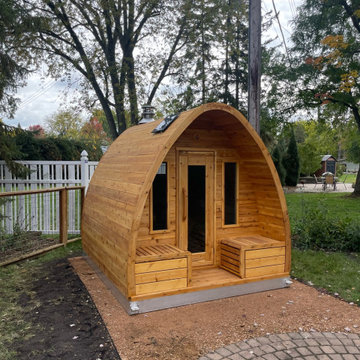 Large Acorn Backyard Sauna
