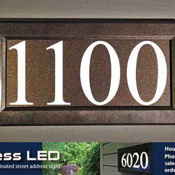 Address LED - illuminated house numbers - House Numbers
