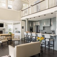 Family room opening up