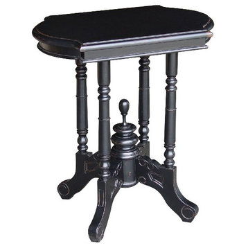 Victorian Side Table, Black