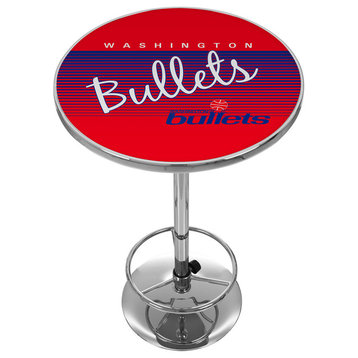 Bar Table - Washington Bullets Hardwood Classics Bar Height Table