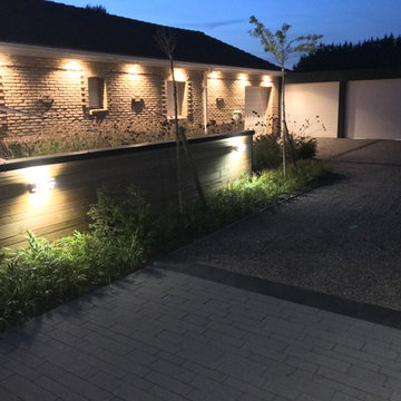 Aménagement d'une allée de garage
