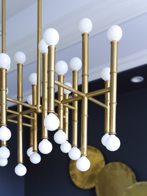 Best Navy Gold Dining Room Design Ideas & Remodel Pictures Houzz