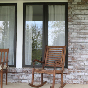 German Schmear Brick Staining Finish
