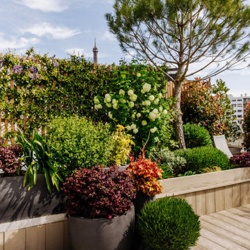 Aménagement d'un toit-terrasse dans le 15e