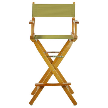30 Director's Chair Honey Oak Frame, Olive Canvas
