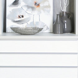 Deep textured drawer fronts - Closet Storage