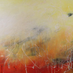 The Fire of a Sunset - Paintings