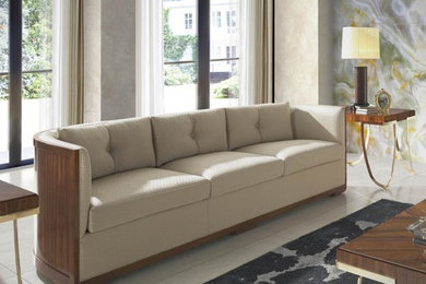 Inspiration for a transitional living room remodel in Valencia