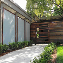 Wall or fence for carport
