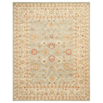 Safavieh Antiquity Collection AT822 Rug, Gray/Blue/Beige, 11'x15'