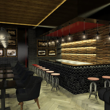 Men's Apparel Store and Coffe Shop