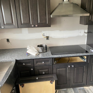 Residential home kitchen in Long Island