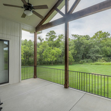 Stoneybrook Expanded Traditional Front Porch - Timber Rock Trails Model