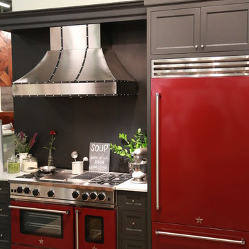 Introducing our new BlueStar Refrigeration in Color with a RNB 48" Range